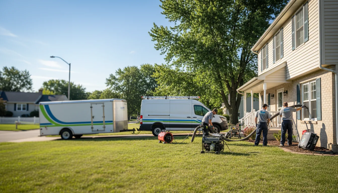 Flooded Basement Restoration And Cleanup With Repair in Fordville, ND near me